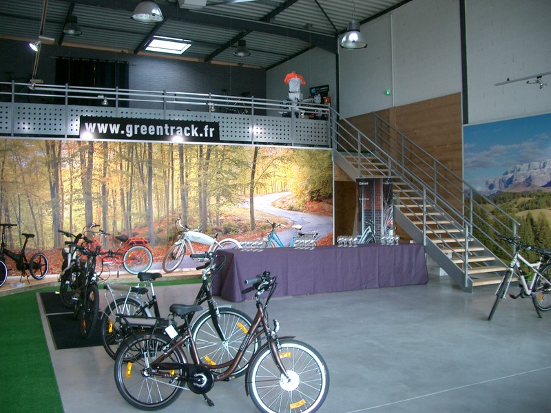 Mezzanine magasin vélo